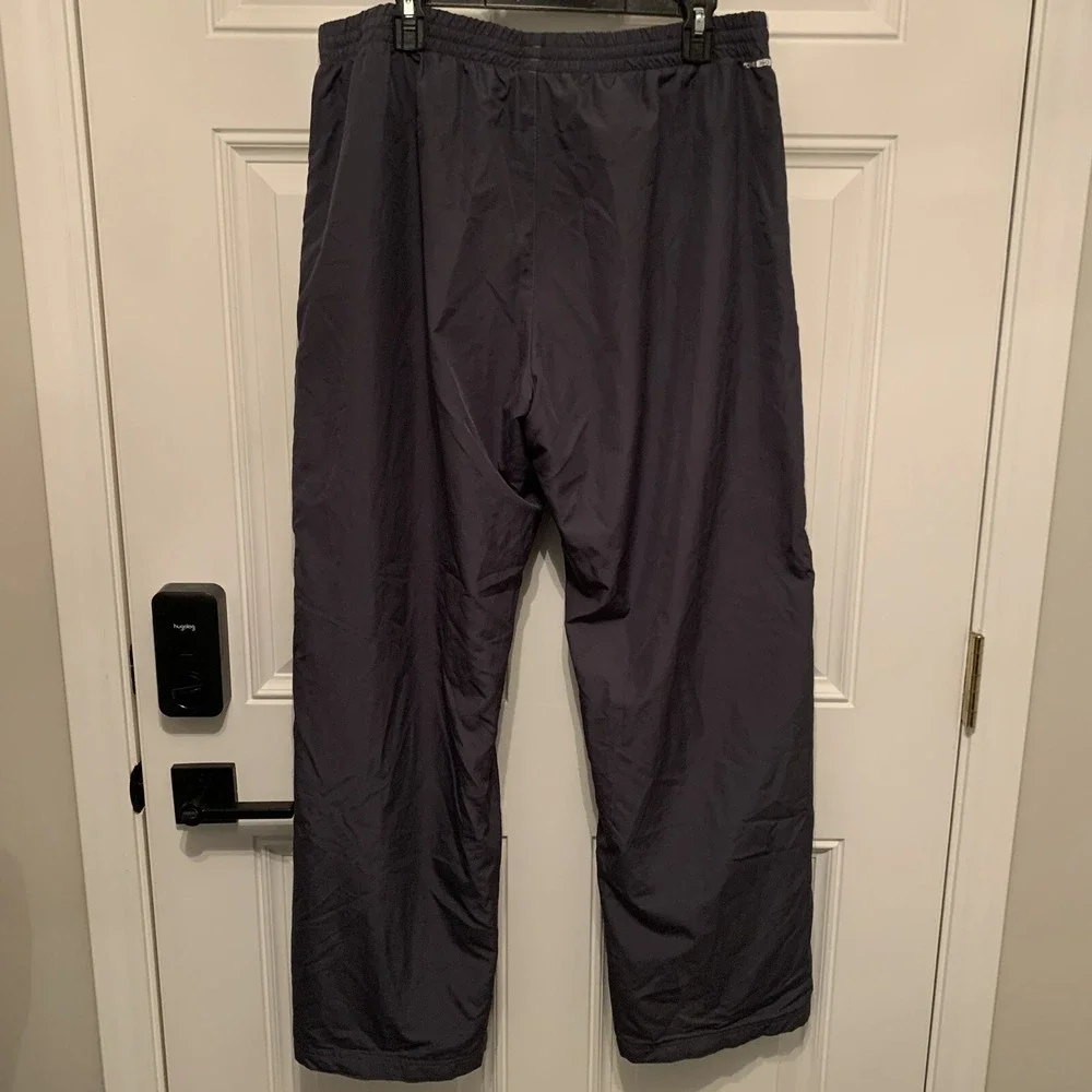 Adidas‎ Pants Mens XL Training Grey 3 Stripe Drawstring Active 360